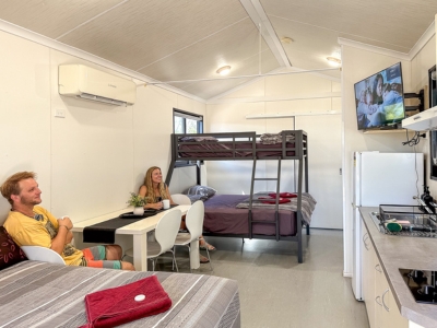 Croydon caravan park cabin