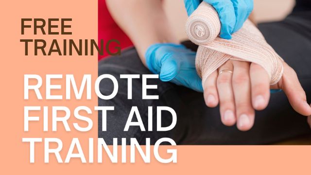 Remote First Aid Training