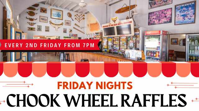 Friday Nights Chook Wheel Raffles