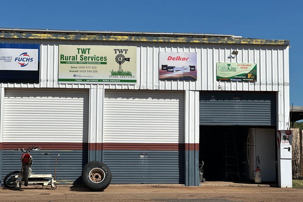 TWT Rural Services shop view from outside